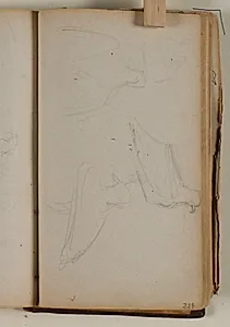 Studier af ørn (?) by Niels Larsen Stevns