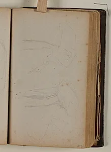 Studier af stork eller hejre by Niels Larsen Stevns