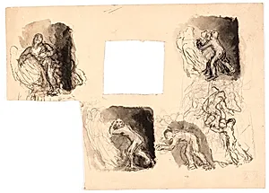 Studier til "Ixion" by Oluf Hartmann