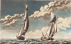 Suite af skibe by J.F. Clemens