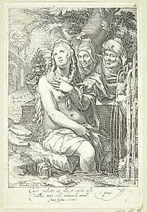 Susanna og de ældste by Jan Saenredam