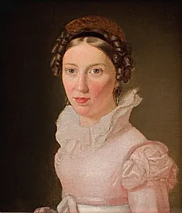 Suzanne Juel, kunstnerens svigerinde, senere hans tredje hustru by C.W. Eckersberg