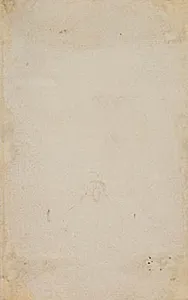 Svag stregstudie af barnets genitalier by Hans Baldung Grien