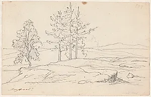 Svensk landskab by Wilhelm Marstrand