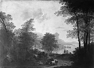 Sydlandsk kystlandskab by Willem de Heusch