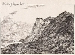 Sydsiden af Refsnæs by Johan Thomas Lundbye
