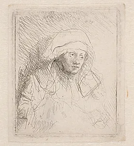 Syg kvinde (Saskia) by Rembrandt van Rijn