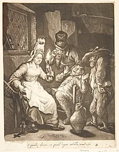 Synssansen by Cornelis Dusart