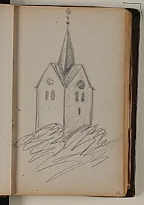 Tårnet til vor Frue i Thisted by Niels Larsen Stevns