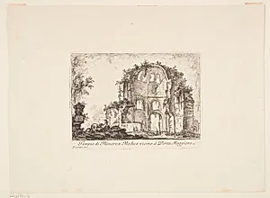 Tempel for Minerva Medica nær Porta Maggiore by Giovanni Battista Piranesi