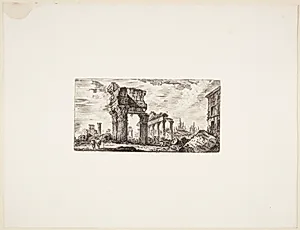 Tempel for tordenguden Jupiter by Giovanni Battista Piranesi