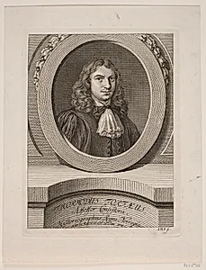 Thormod Torfæus. Titelkobber til Torfæana 1777 by J.M. Preisler