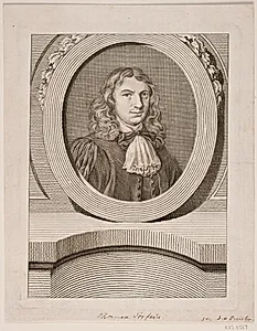 Thormod Torfæus. Titelkobber til Torfæana 1777 by J.M. Preisler