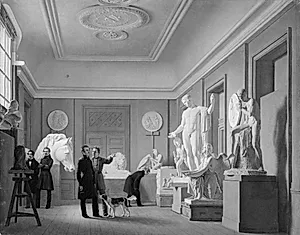 Thorvaldsens atelier på Charlottenborg