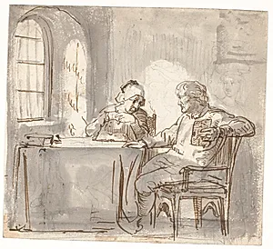 Thorvaldsens forældre har modtaget brev fra sønnen by Wilhelm Marstrand