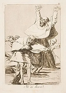 Tiden er inde! by Francisco de Goya