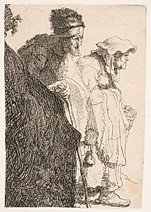 Tiggerpar by Rembrandt van Rijn