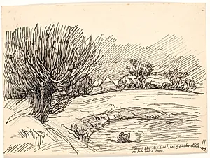 Tilsidst blev den mat... by Fritz Syberg