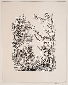 Titelblad til Betty Saugmann, "En Moders Barndomserindringer" by F. Hendriksen