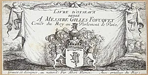 Titelblad til "En bog om fugle" by Albert Flamen