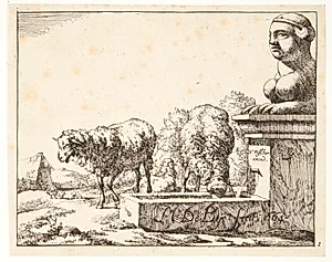 Titelblad til "Får" by Marcus de Bye