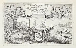 Titelblad til "Ferskvandsfisk" by Albert Flamen
