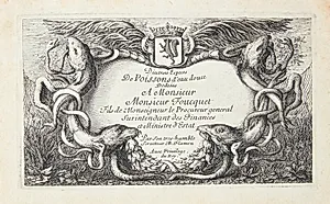 Titelblad til "Ferskvandsfisk" by Albert Flamen