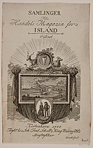 Titelblad til "Handelsmagazin for Island", 2. del
