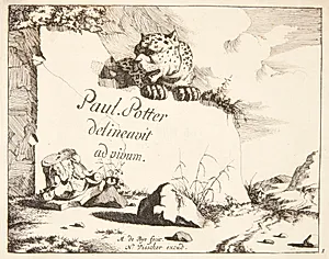 Titelblad til "Leoparder" by Marcus de Bye
