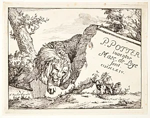 Titelblad til "Løver" by Marcus de Bye