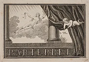 Titelblad til "Mindesmærke over København" by Gerhard Ludvig Lahde