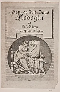Titelblad til "Søn- og Fest- Dags Andagter"