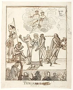 Titelkobber. Synet by Gerhard Ludvig Lahde