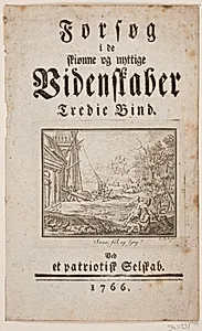 Titelvignet. "Skue, føl og syng" by J.M. Preisler