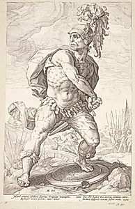 Titus Manlius Torquatus by Hendrick Goltzius