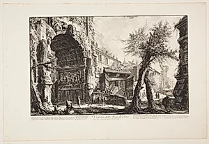 Titus' triumfbue by Giovanni Battista Piranesi
