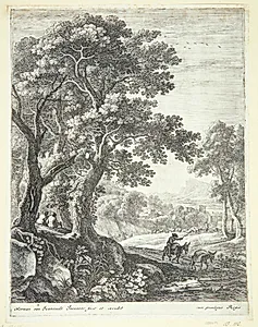 To æsler by Herman van Swanevelt