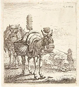 To æsler by Karel Du Jardin