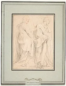 To apostle (Johannes og Paulus (eller Simon)) by Peter Paul Rubens