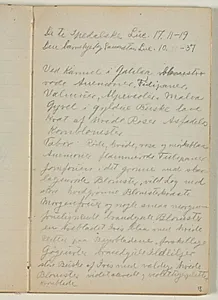 To bibelhenvisninger og notat vedr. blomsterfloraen i Karmel i Galilæa og Tabor by Niels Larsen Stevns