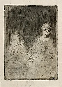 To figurer by Oluf Hartmann
