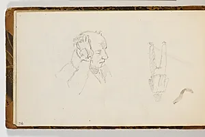 To figurstudier by Martinus Rørbye