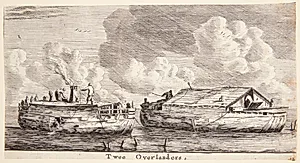 To husbåde by Reinier Zeeman