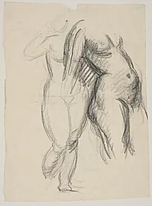 To kvindelige modeller by Vilhelm Lundstrøm
