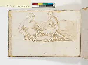 To kvinder by C.W. Eckersberg