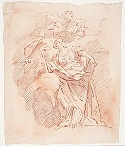 To kvindeskikkelser by Hendrik Krock