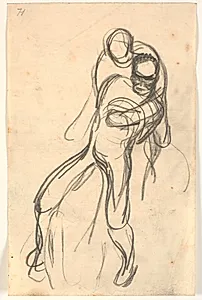 To nøgne mænd, der brydes by Isakson, Karl
