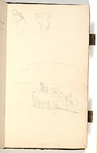 To personer. En høstvogn by P.C. Skovgaard