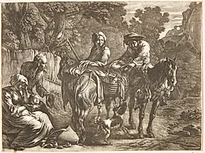 To røvere til hest by Jan van Huchtenburg