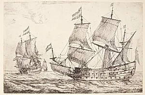 To store orlogsfartøjer by Reinier Zeeman